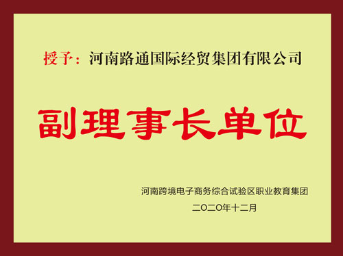河南跨境電子商務副理事長單位
